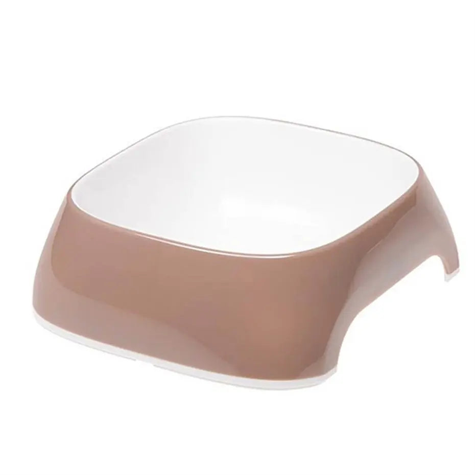 Ferplast Glam Medium Melamine Pet Bowl Coffee Brown 720 ml