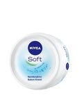 Nivea Soft Moisturizing Cream: Hydrate & Refresh Skin with Vitamin E & Jojoba Oil - Lightweight Daily Face and Body Moisturizer (3.38 fl oz)