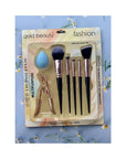Gold Beauty EP-742 7-Piece Makeup Brush Set