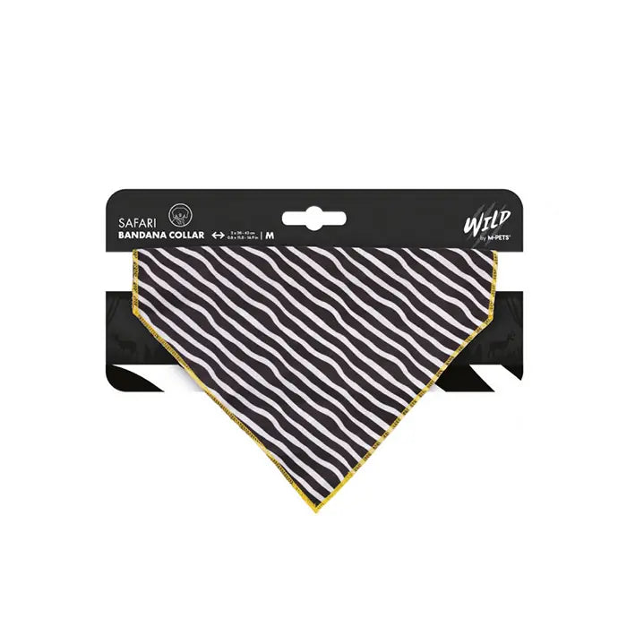 M-Pets Wild Safari Dog Bandana Stylish Pet Accessory Medium