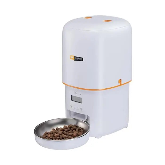 Ferplast Risto Pet Automatic Feeder with Freshness Seal 4L
