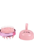 Nascita Pro Double-Sided Pink Shampoo Brush for Scalp Massage