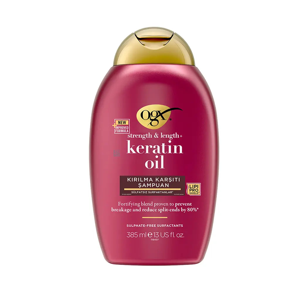 Ogx Keratin Oil Shampoo for Stronger Hair 385ml