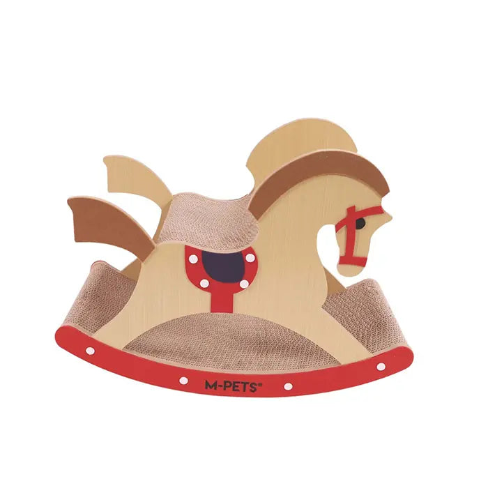 M-Pets Pony Cat Scratcher Durable Jute Rope Post 1 Count