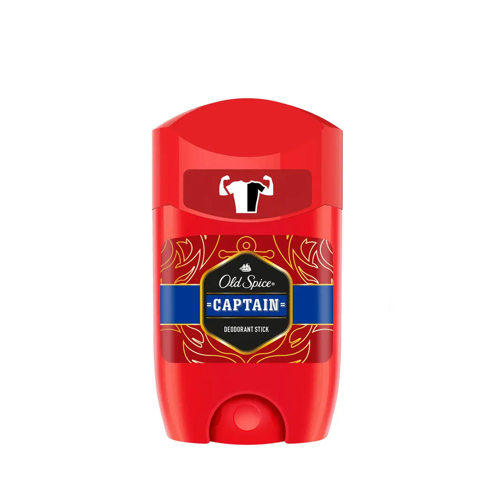 Old Spice Captain Deodorant Stick Long Lasting Freshness 50 ml