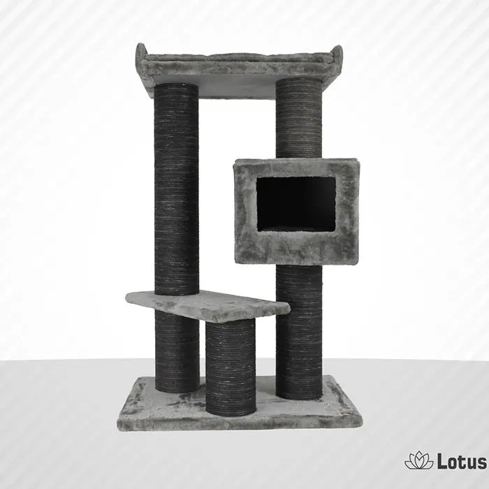 Lotus Pet Design Toulouse Gray Cat Scratcher 1 Count