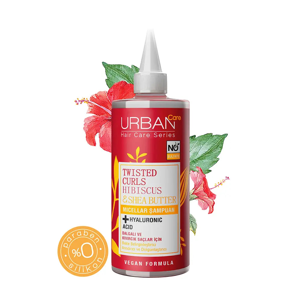 Urban Care Twisted Curls Hibiscus &amp; Shea Butter Shampoo 340 ml