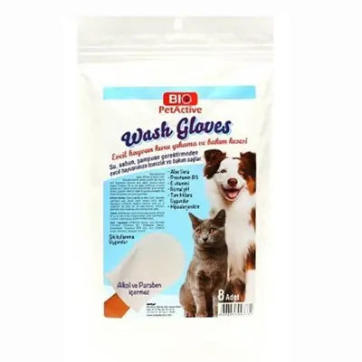 Bio Pet Active Wash Grooming Mitt for Pets 1 Piece