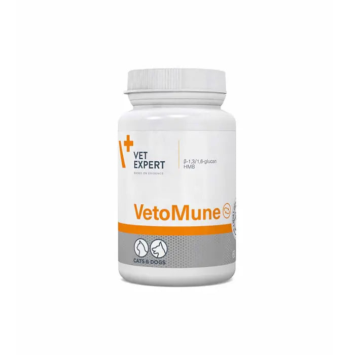 Vet Expert VetoMune Immune Support Capsules for Pets 60 Count