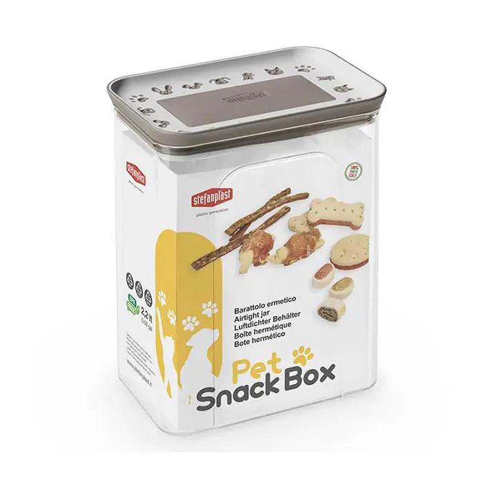 Stefanplast Rectangular Snackbox Food Storage Container 2.2L