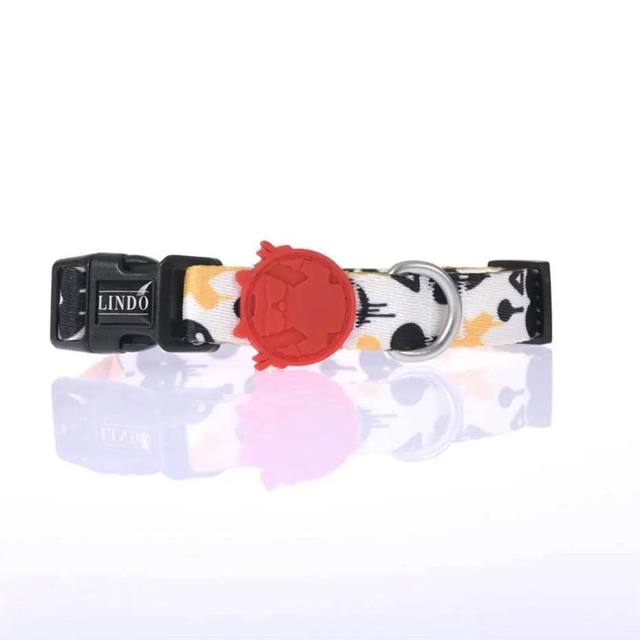 Lindo Bad Mouse Dog Collar Large 46-70cm