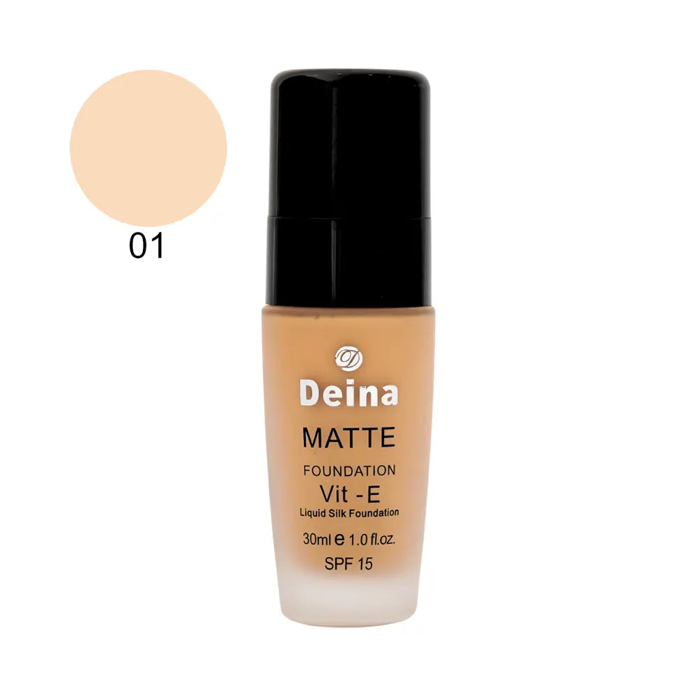 Deina Matte Vit-E Foundation - M 01 Shade Makeup Product