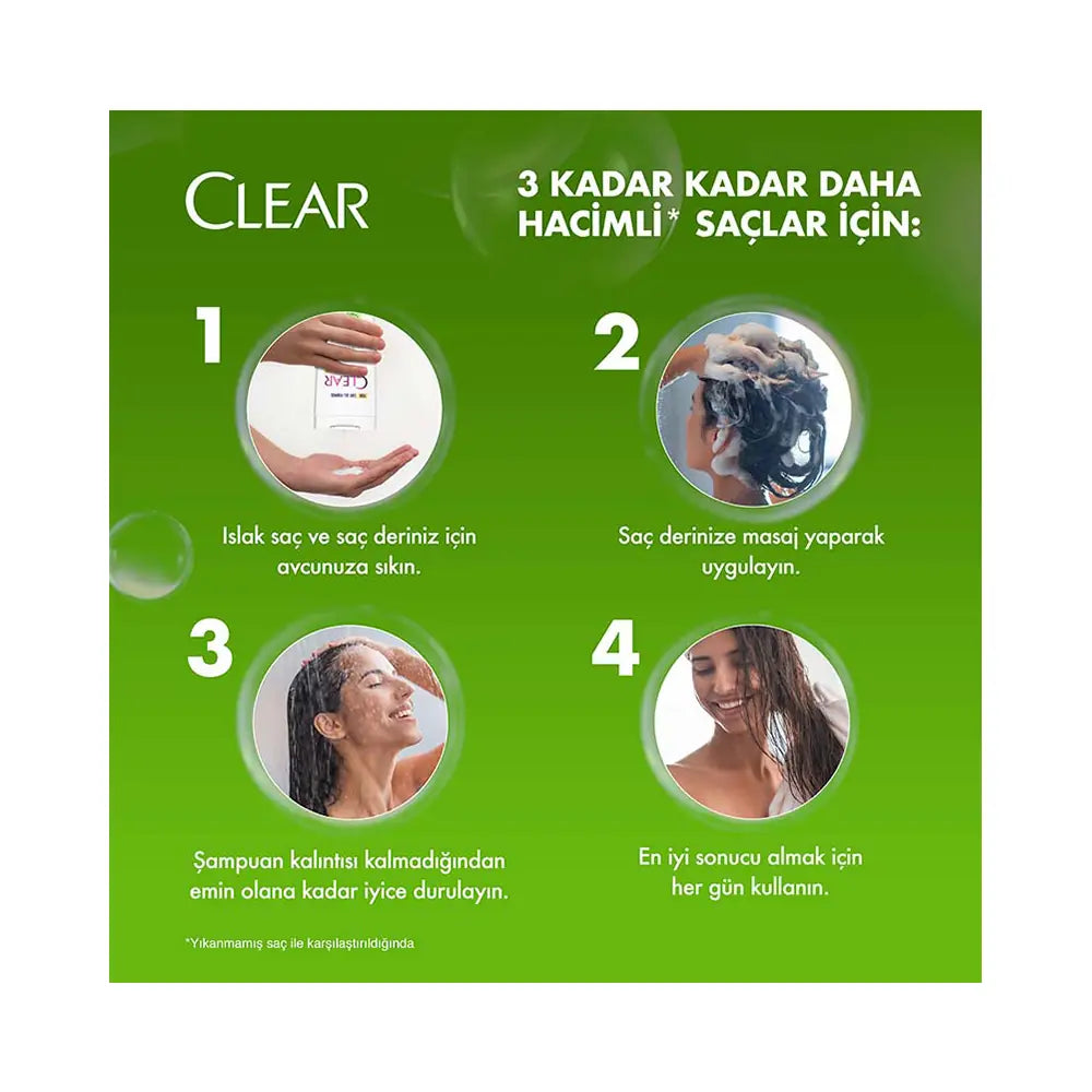 Clear Women Herbal Fusion Anti-Dandruff Shampoo 350 ml