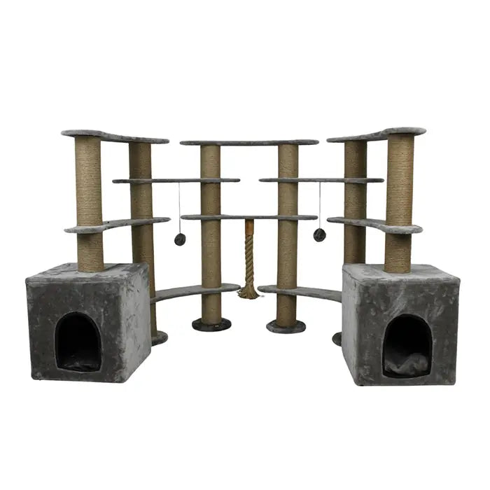 Lotus Pet Design Milano Grey Cat Scratcher Durable Post