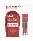 Flormar Kiss Me More Matte Liquid Lipstick 021 Naive 3.8ml