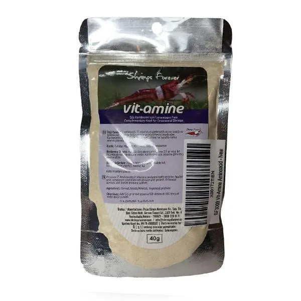 Shrimps Forever Vit-Amine Supplement 40g Vitamin Formula