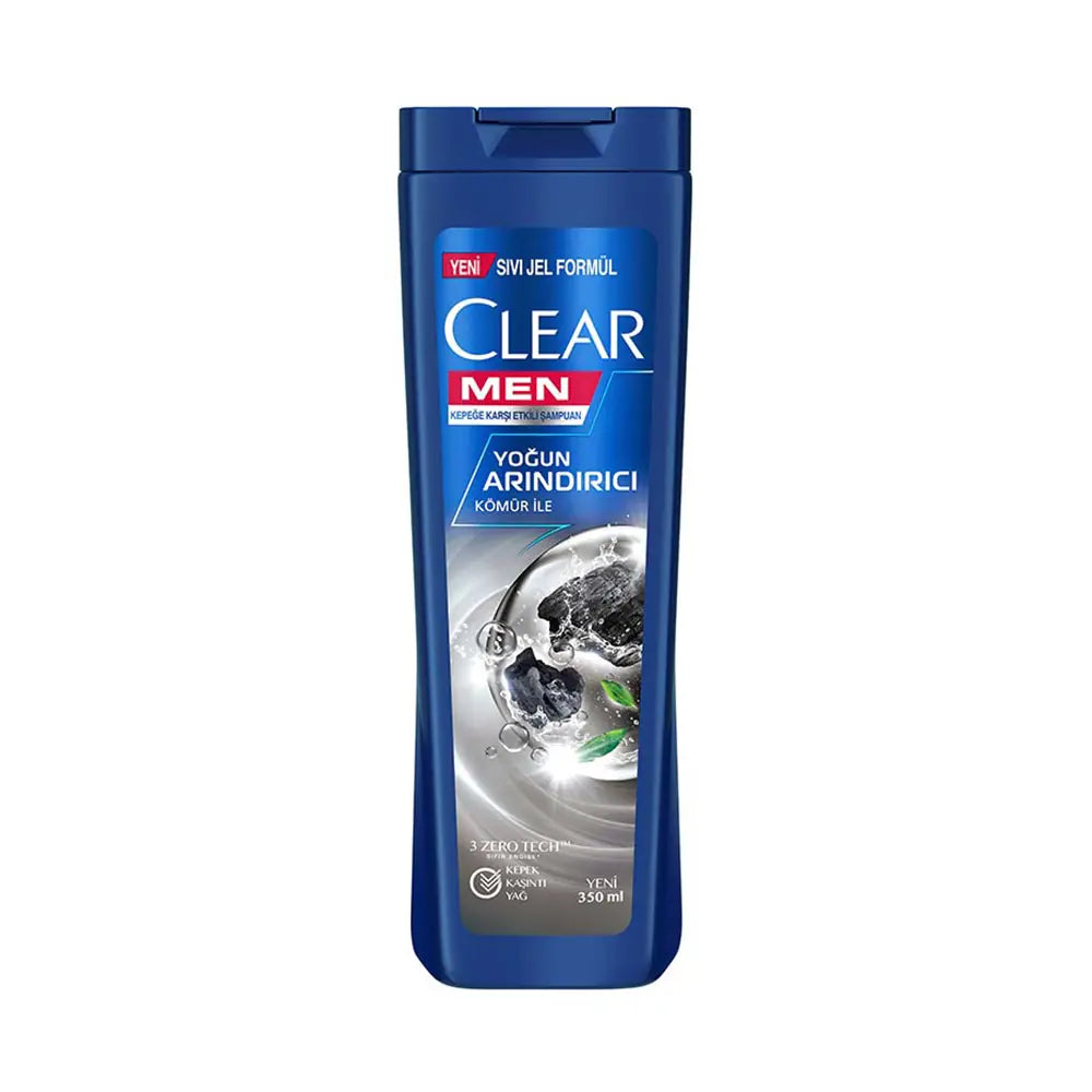 Clear Men Deep Purifying Anti-Dandruff Shampoo 350ml