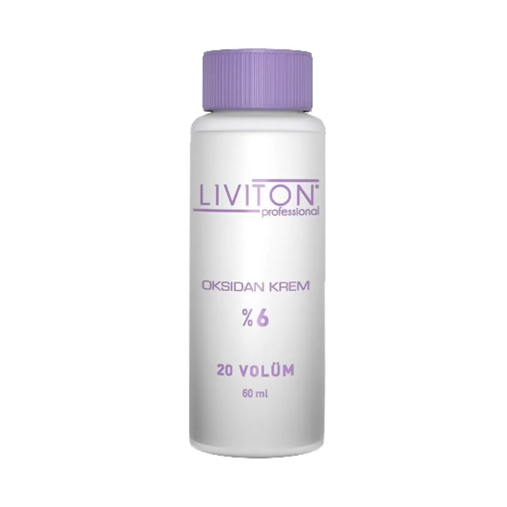Liviton Professional Cream Developer 20 Vol 6% 60 ml