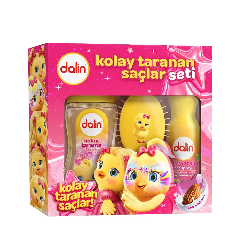 Dalin Easy-Comb Hair Set for Smoother Brushing