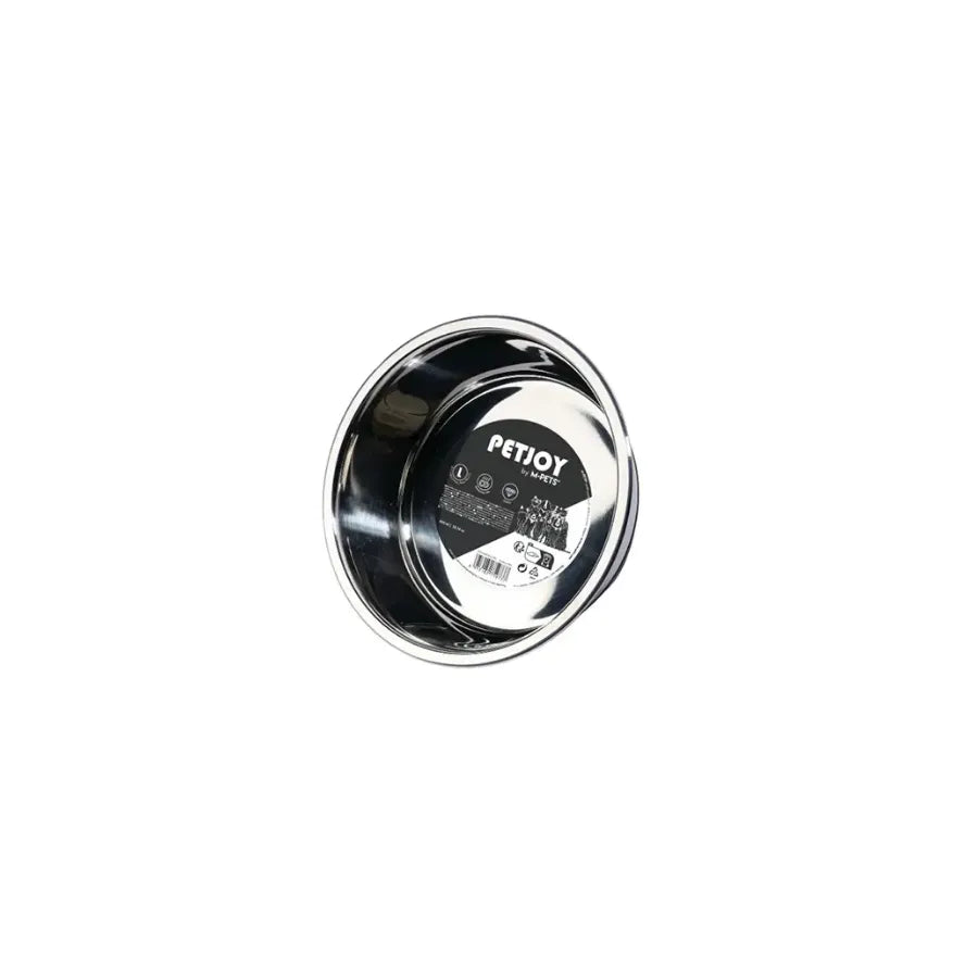 M-Pets Petjoy Dogfamily Stainless Steel Pet Bowl Large