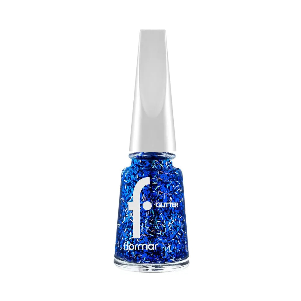 Flormar Glitter Nail Enamel GL07 Saphire Shine 11ml