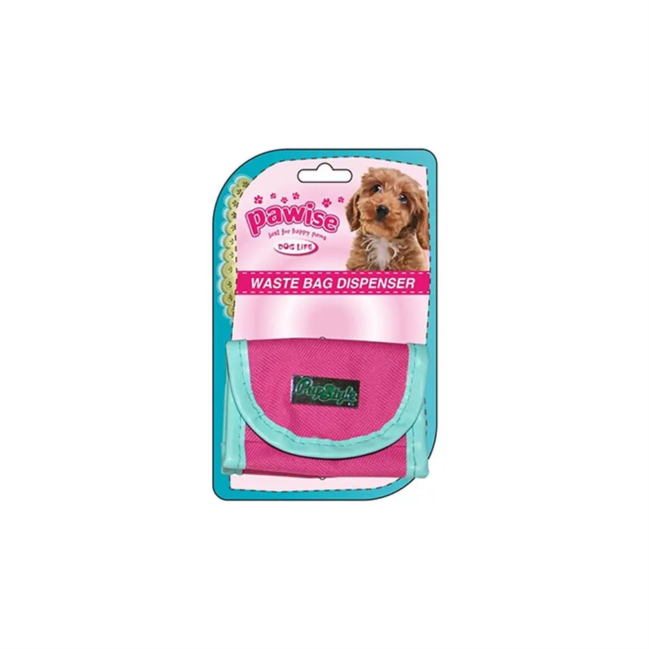 Pawise Waste Bag Dispenser with Clip for Easy Pet Cleanup 9.5cm