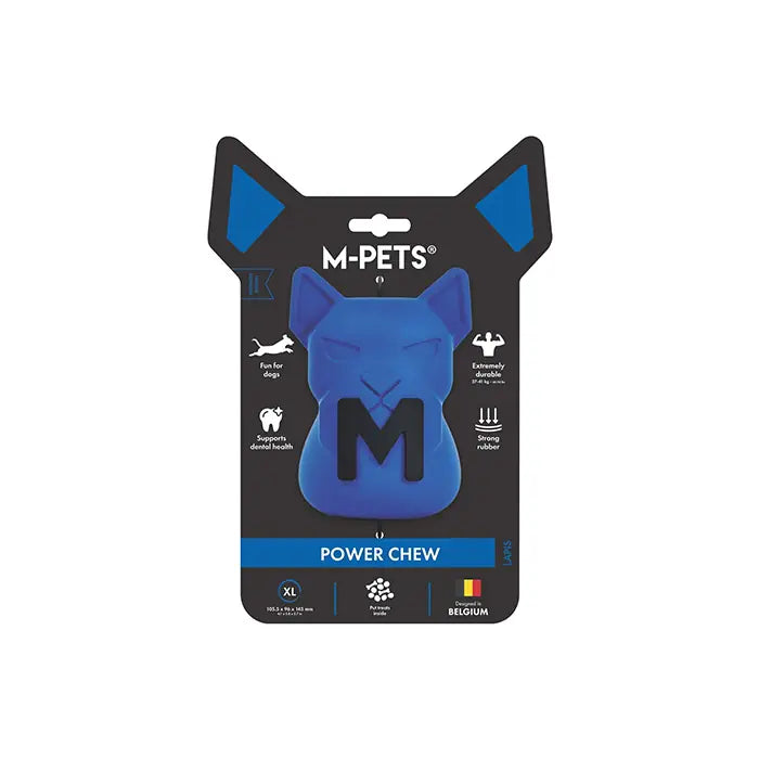 M-Pets Power Chew Lapis Rubber Dog Toy for Heavy Chewers XLarge
