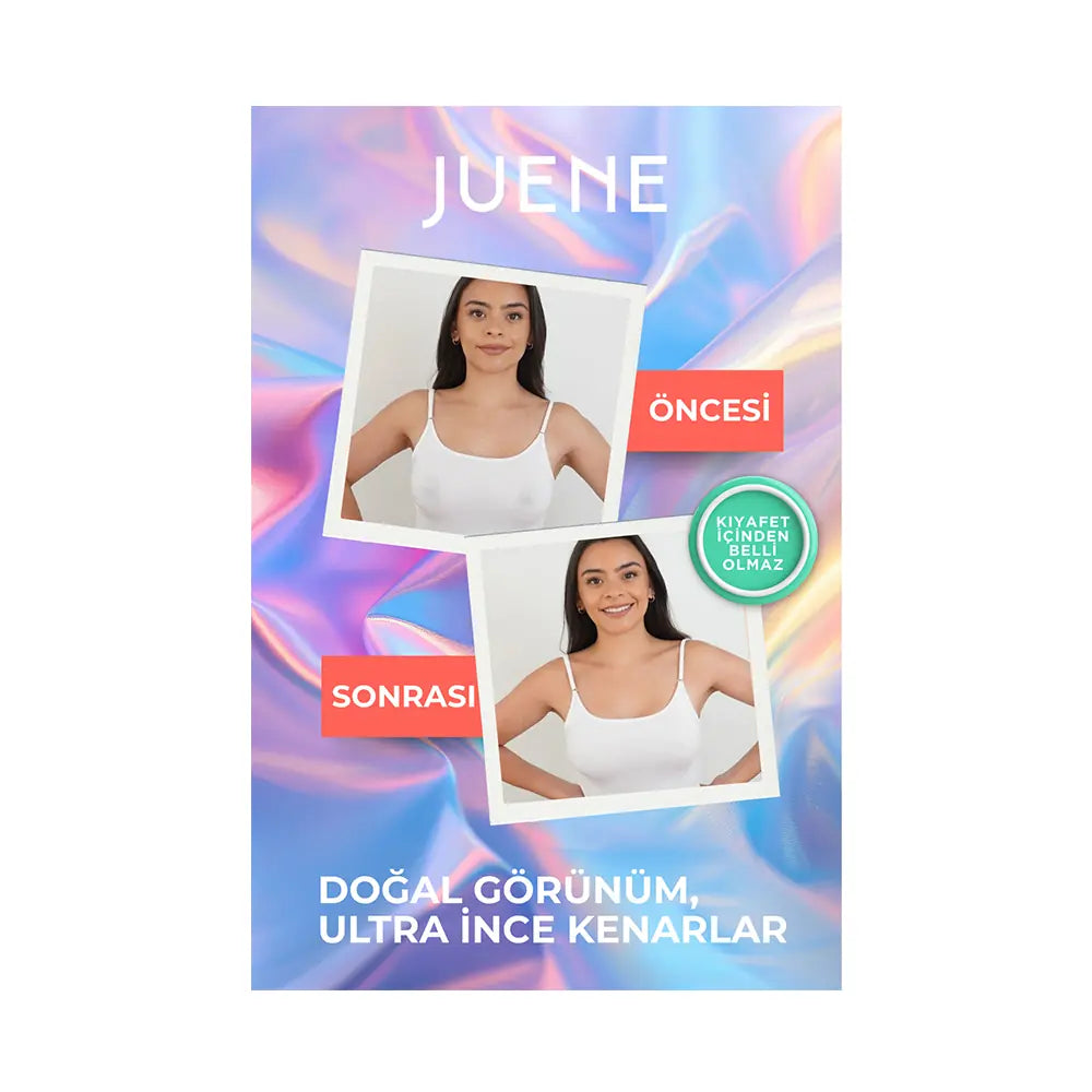 Juene Vacuum Nipple Concealers Seamless Adhesive-Free Covers 1 Pair