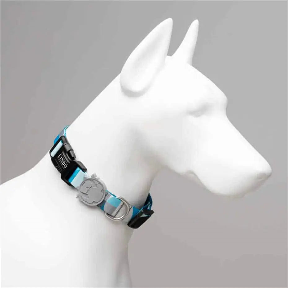 Lindo Breeze Dog Collar Small Stylish Adjustable Design 30-44cm