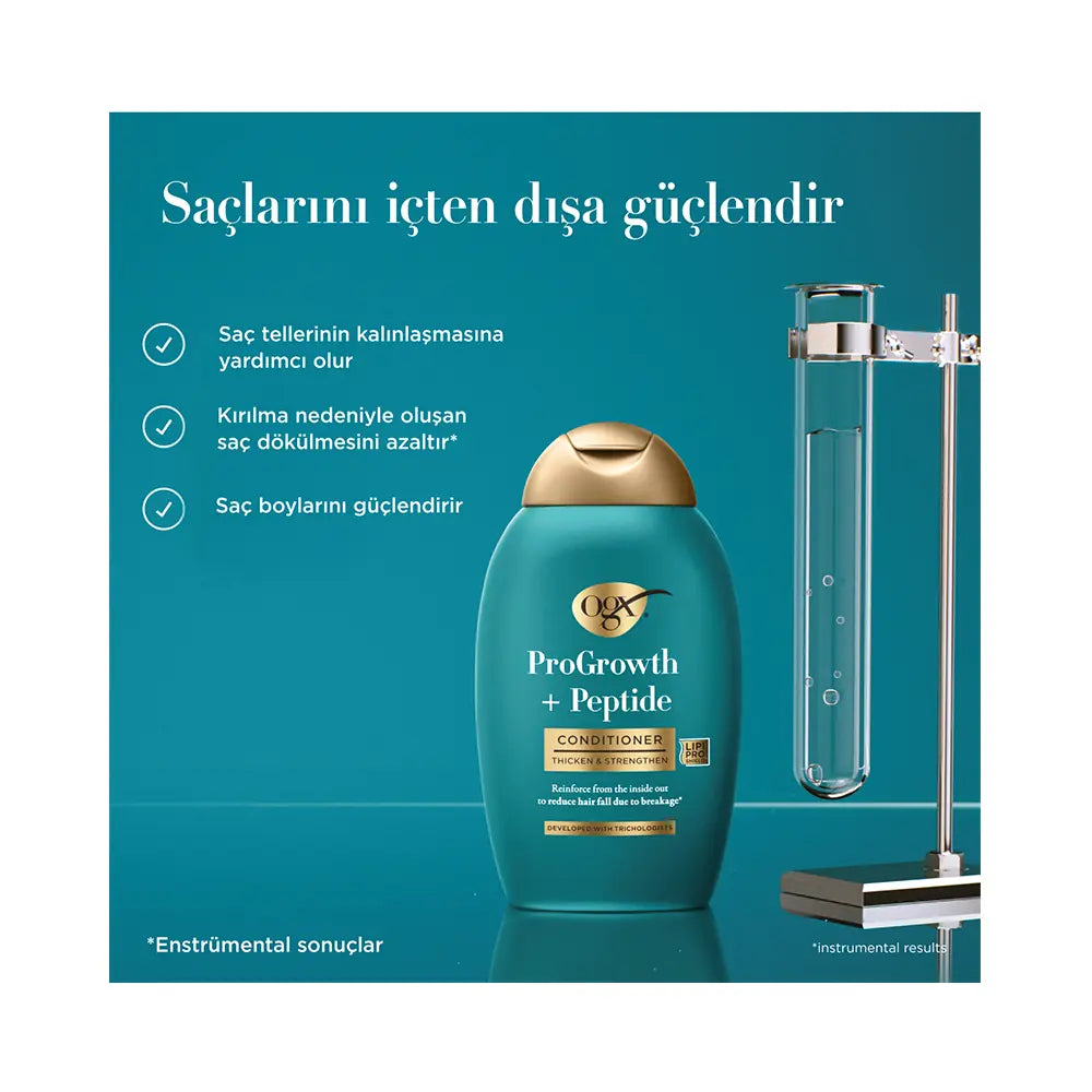 OGX Progrowth + Peptide Strengthening Conditioner 385 ml