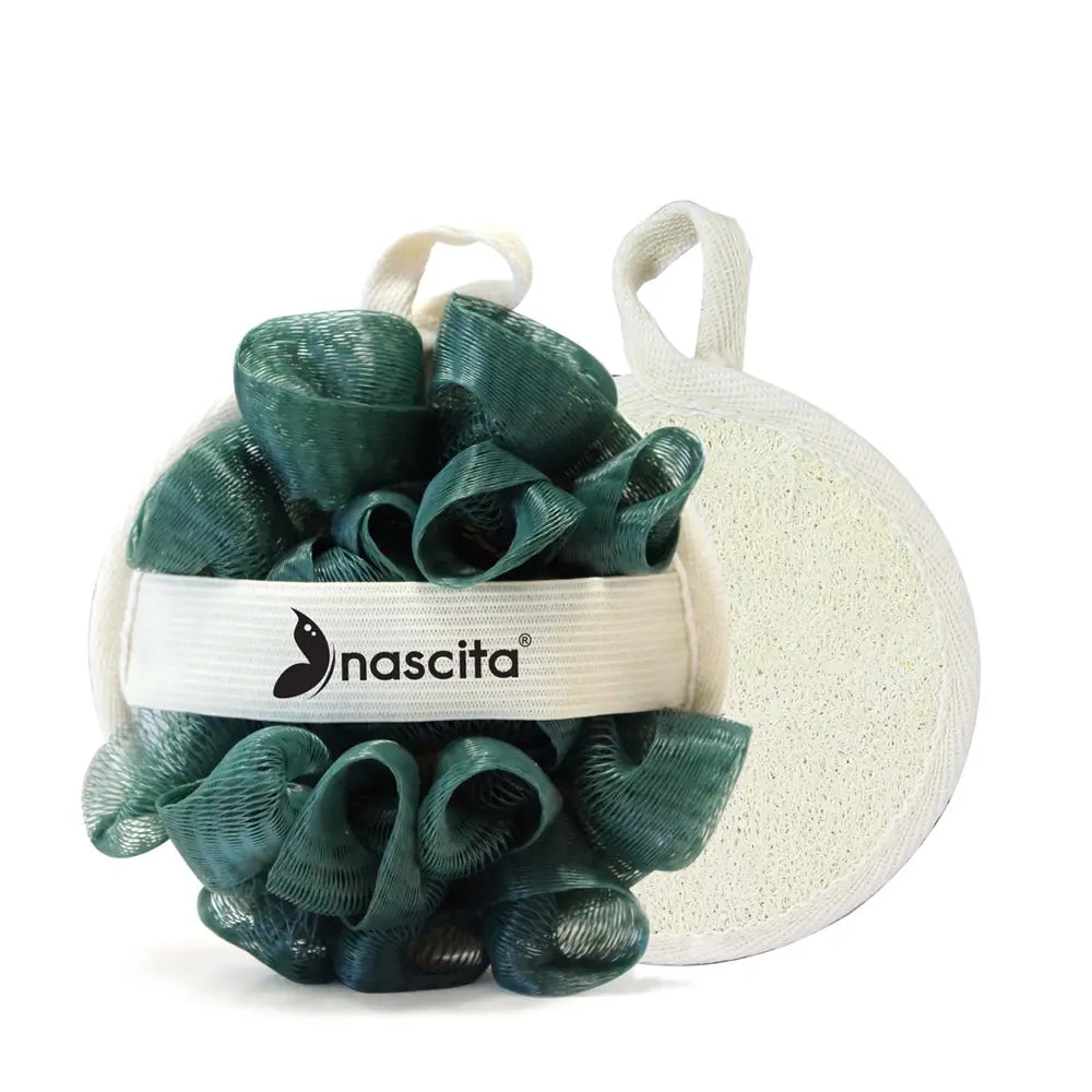 Nascita Natural Loofah Face Mitt for Gentle Exfoliation