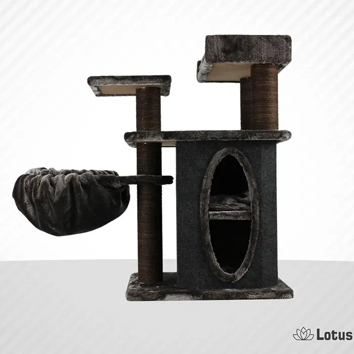 Lotus Pet Design Alanya Brown Cat Scratching Post 1 Unit