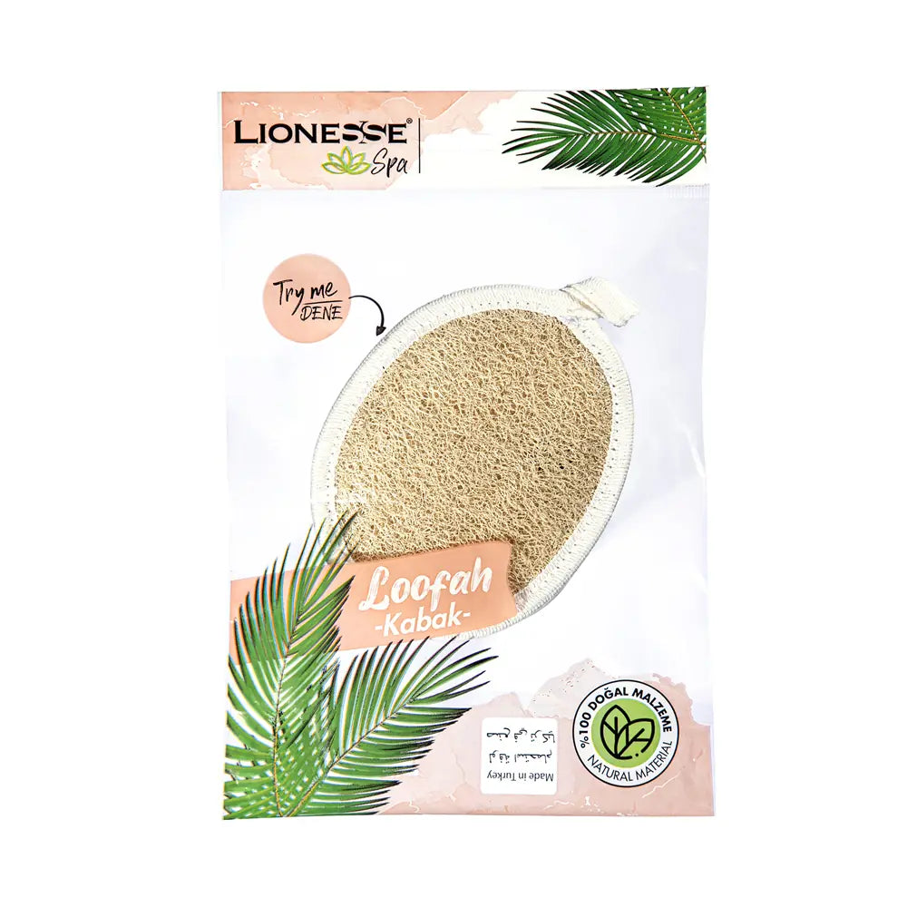 Lionesse Loofah Exfoliating Pad L-428 for Smooth Skin