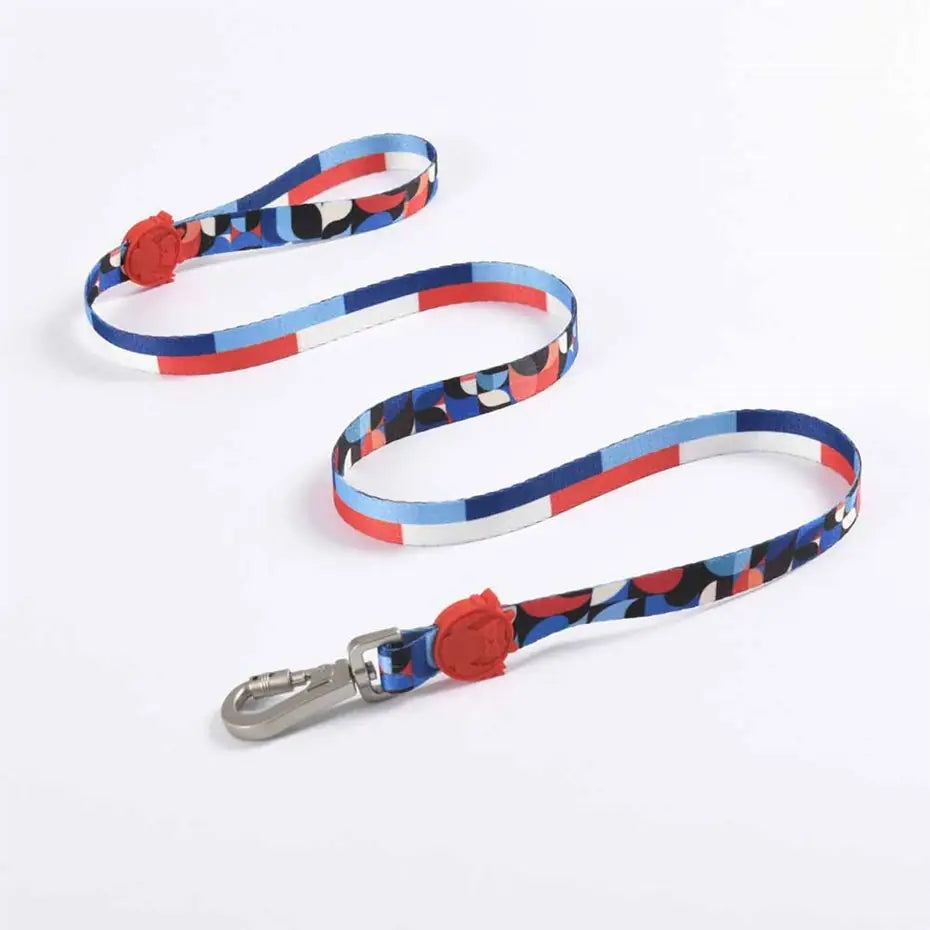 Lindo Red Line Dog Leash Durable Small Breed Lead 15mm x 120cm