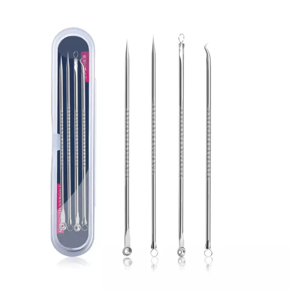 Zizu 4-Piece Blackhead Extractor Kit for Clear Skin