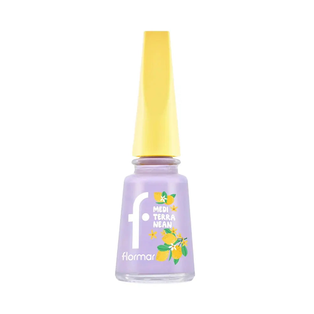 Flormar Mediterranean Glossy Nail Polish in 001 Lilac Bloom