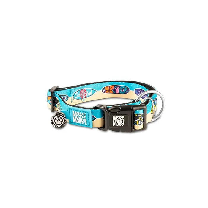 Max & Molly Aloha Smart ID Dog Collar Medium