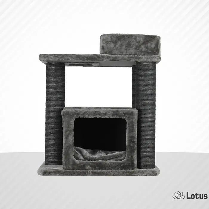 Lotus Pet Design Vilnius Grey Cat Scratcher Durable Post