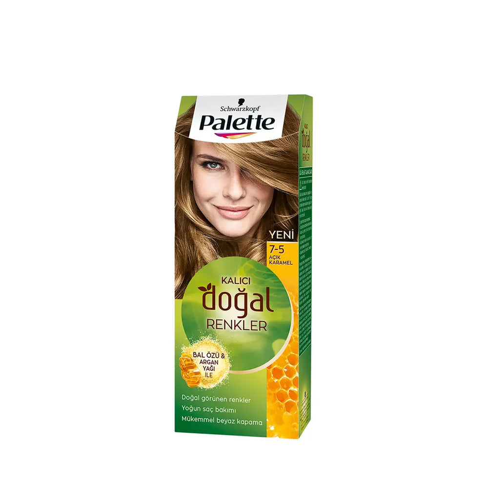 Palette Permanent Natural Colors 7-5 Light Caramel Hair Dye