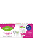 Remove Hair Removal Cream for Sensitive Skin 100 ml x 2 Pack