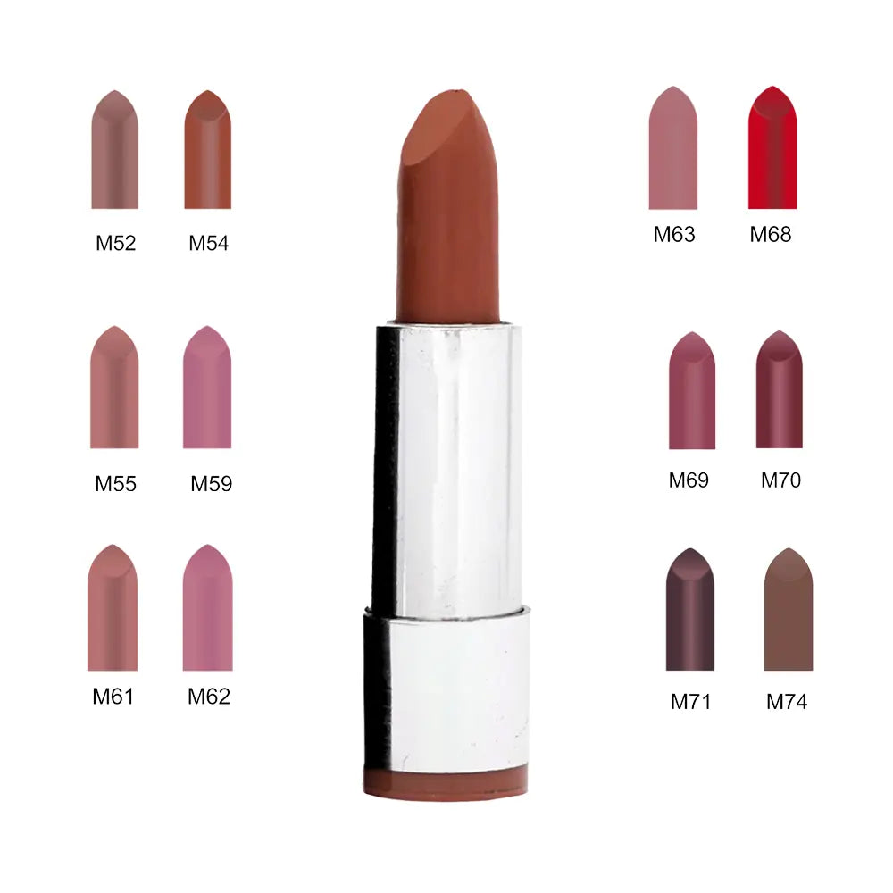 Deina Matte Lipstick M 52 - Long-Wear Matte Lip Color