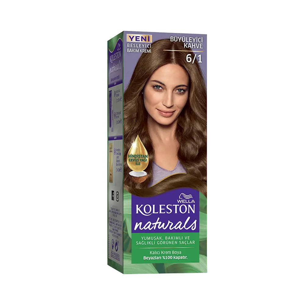 Wella Koleston Naturals Maxi Charming Brown 6/1 Hair Color