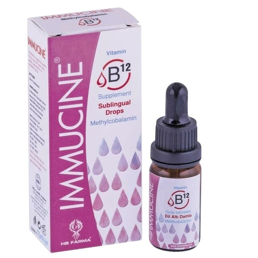 Immucine Vitamin B12 Methylcobalamin Sublingual Drops 30ml