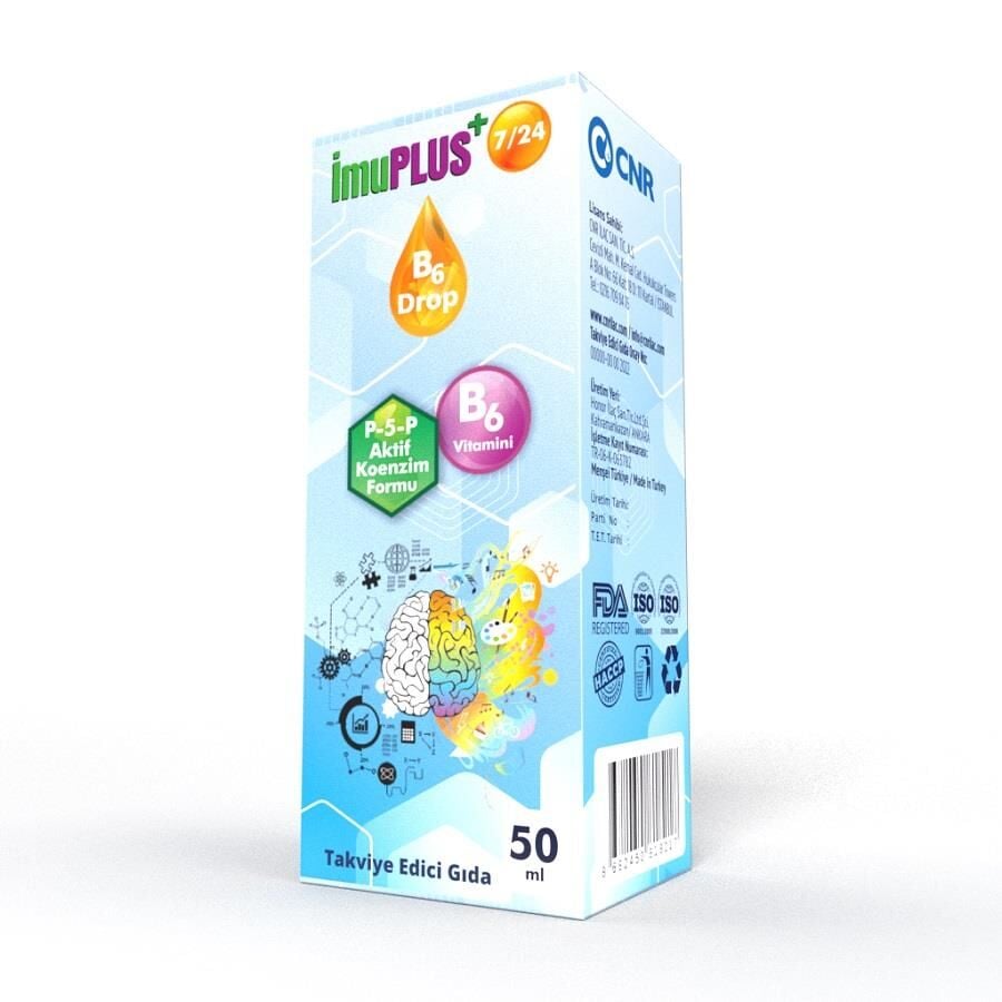 Cnr Ilac Imuplus 7/24 Vitamin B6 Active P-5-P Drops 50 ml