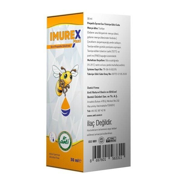 Anti Naturel Imurex Maxi Propolis Spray Drops 30ml