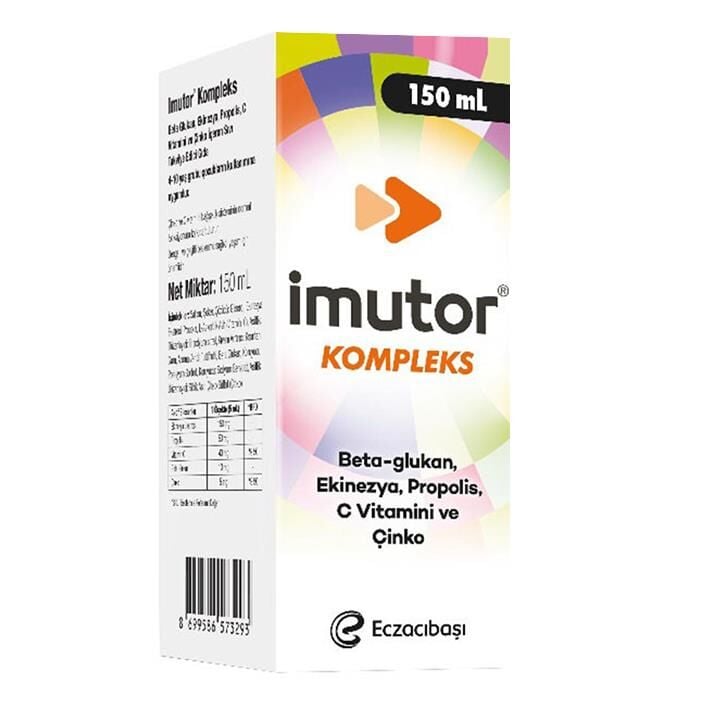 Imutor Complex Liquid Syrup with Echinacea & Propolis 150 ml