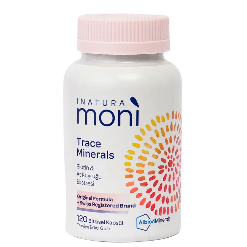 Moni Vitamins Moni Trace Biotin & Horsetail Extract 120 Capsules