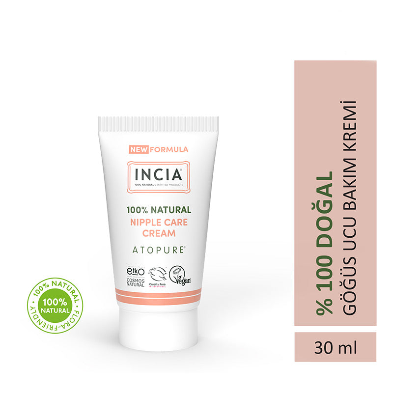 Incia Natural Nipple Care Gel Cream for Nursing Mothers 30 ml