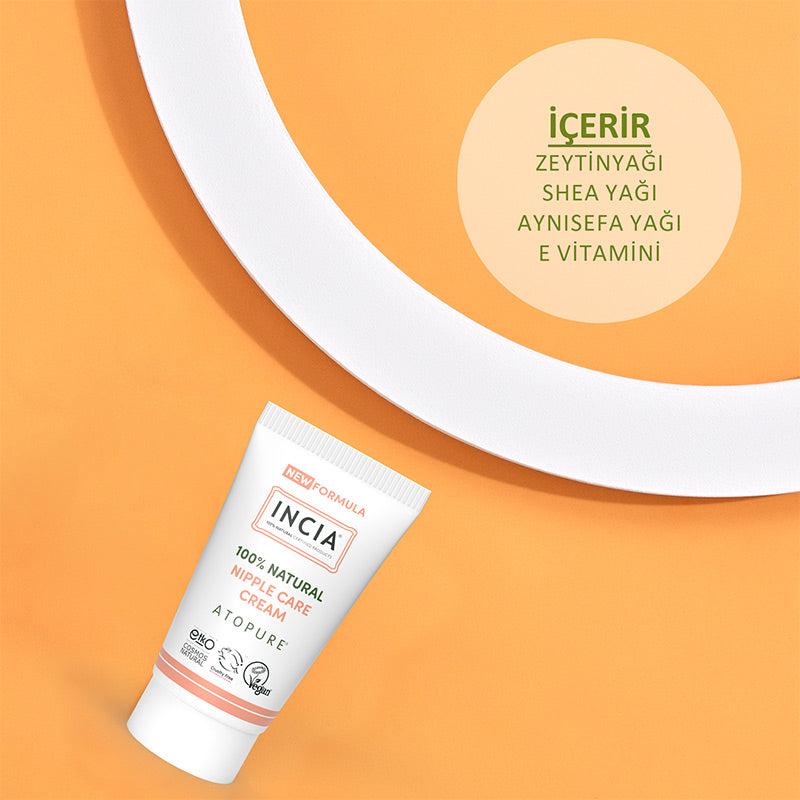 Incia Natural Nipple Care Gel Cream for Nursing Mothers 30 ml