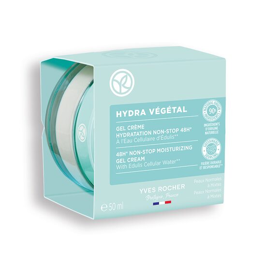 Yves Rocher Gel Cream 48H Non-Stop Moisturizing 50ml - view 3
